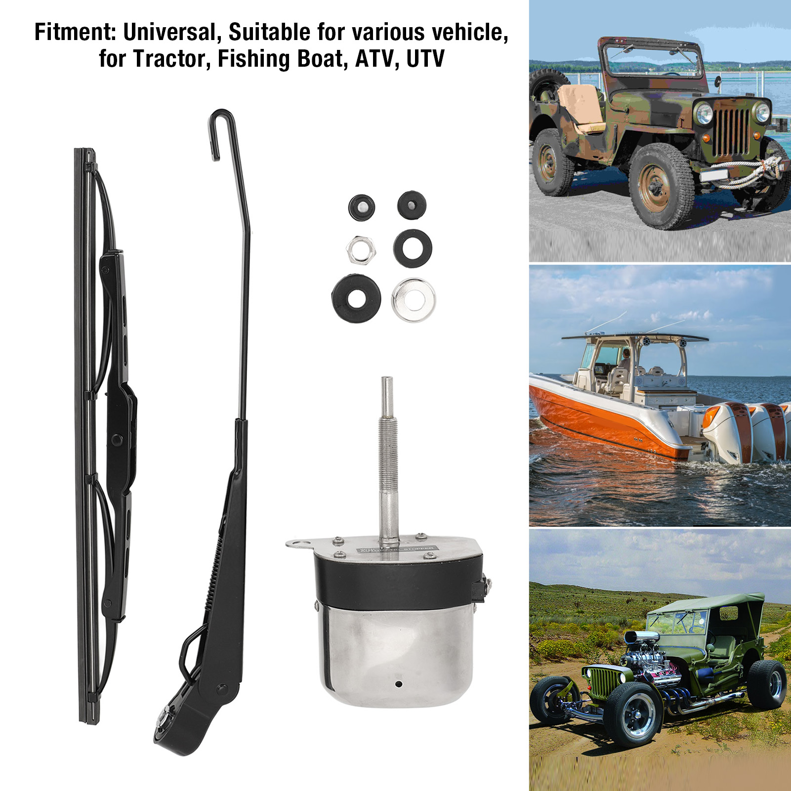 Electric Motor Windshield Wipe - Fishing Boat Outboard Motor recensie en prijs