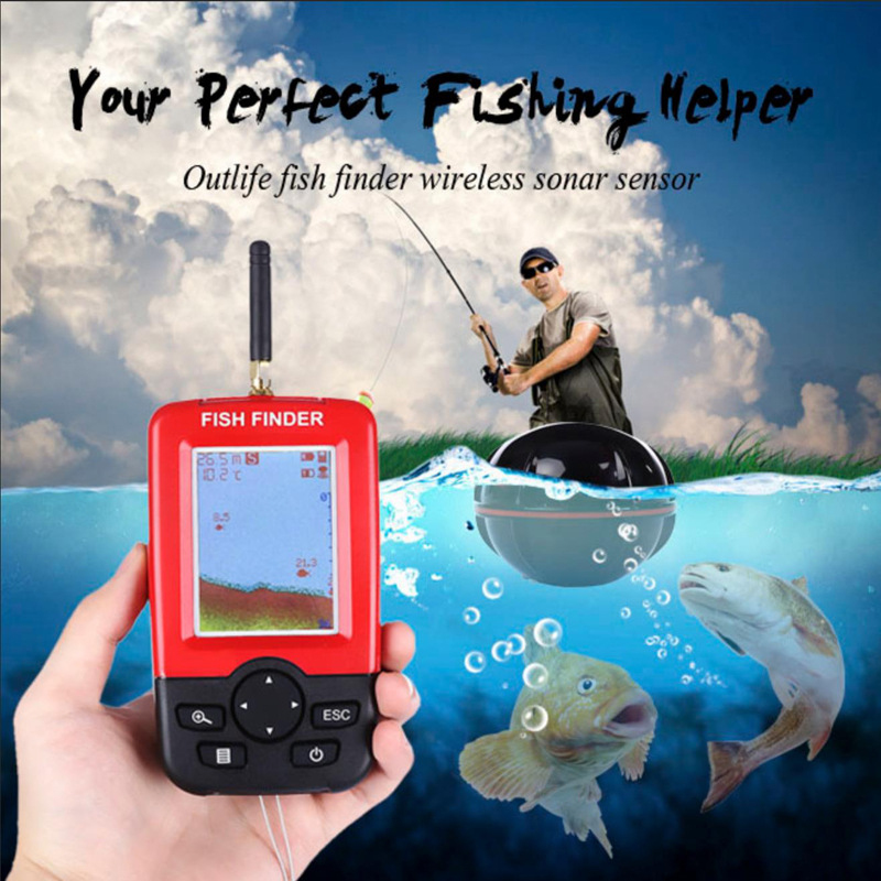 Display Portable fish finder e - Fishing Boat Depth Finder recensie en prijs