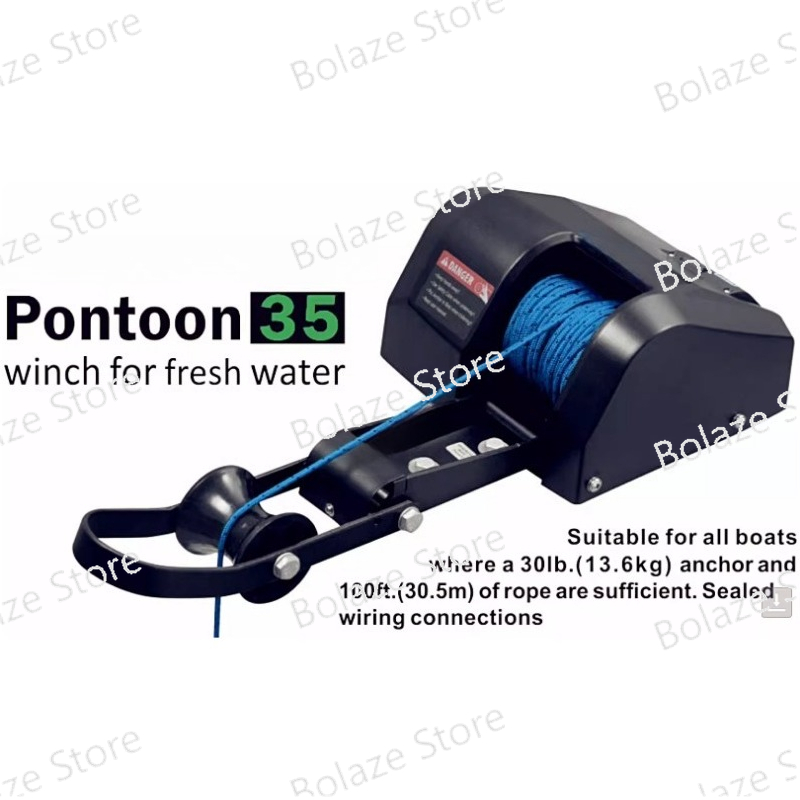 Marine Electric Windlass Saltw - Fishing Boat Anchor Winch recensie en prijs