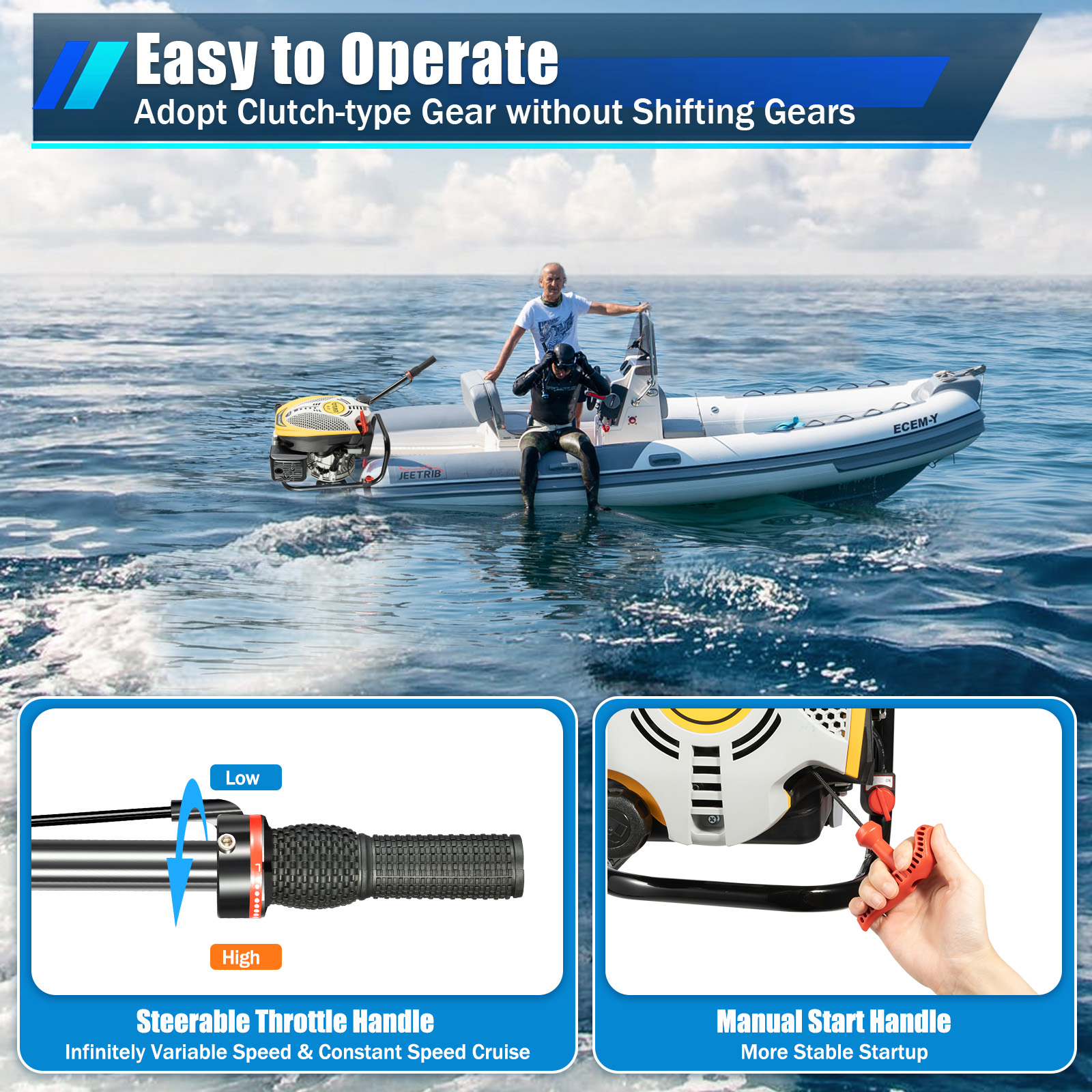 Outboard Motor Boat Engine, 4  - Fishing Boat Outboard Motor recensie en prijs