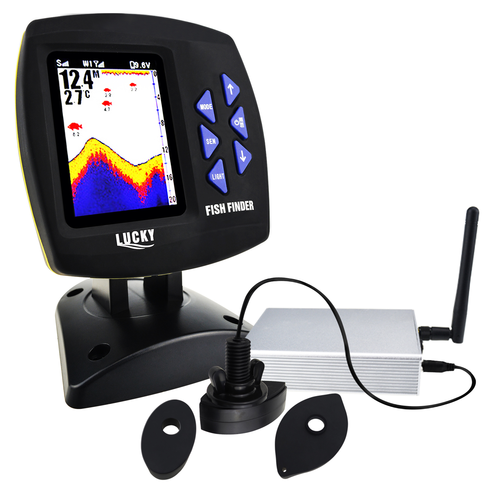 LUCKY Fishfinder 300m/ 980ft F - Fishing Boat Depth Finder recensie en prijs