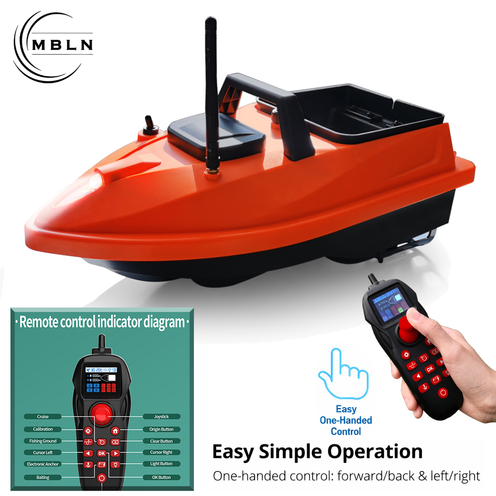 MBLN Mini GPS Bait Boat – 24 W - Fishing Boat Gps recensie en prijs
