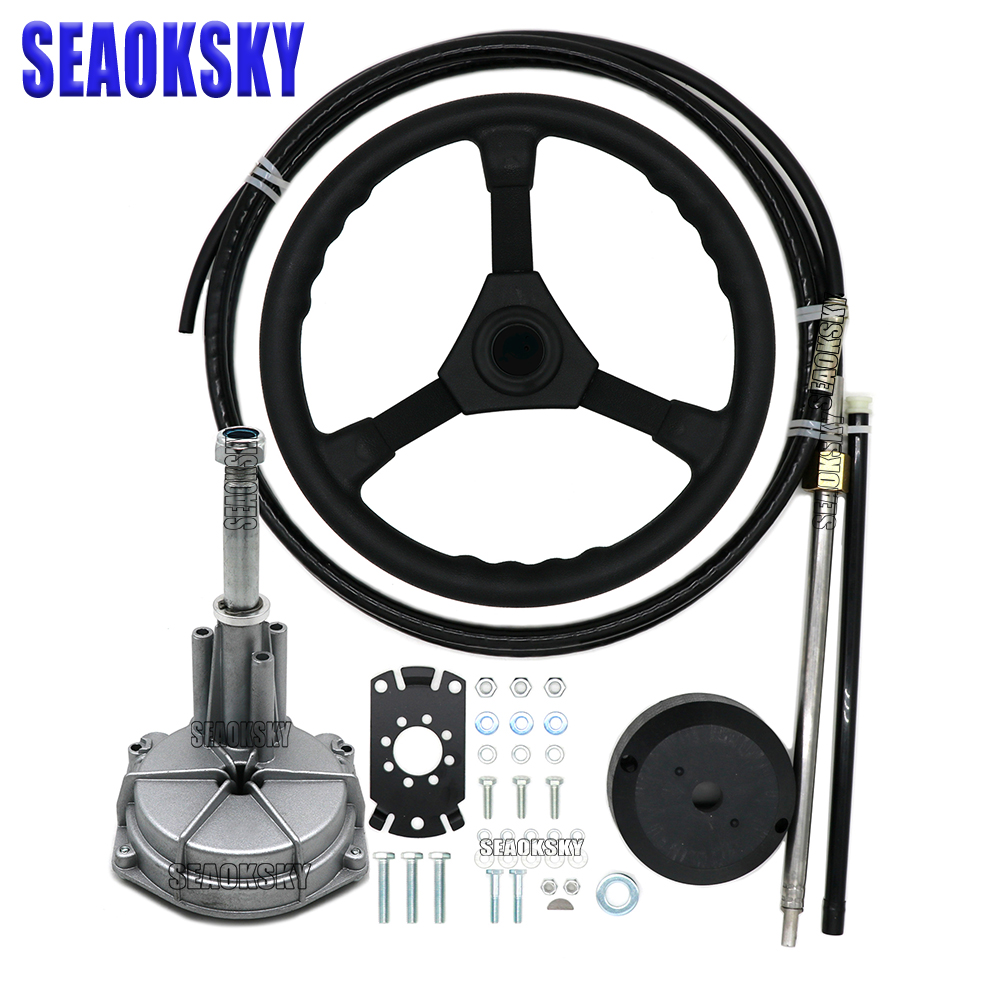 Outboard Boat Steering System  - Fishing Boat Steering Wheel recensie en prijs