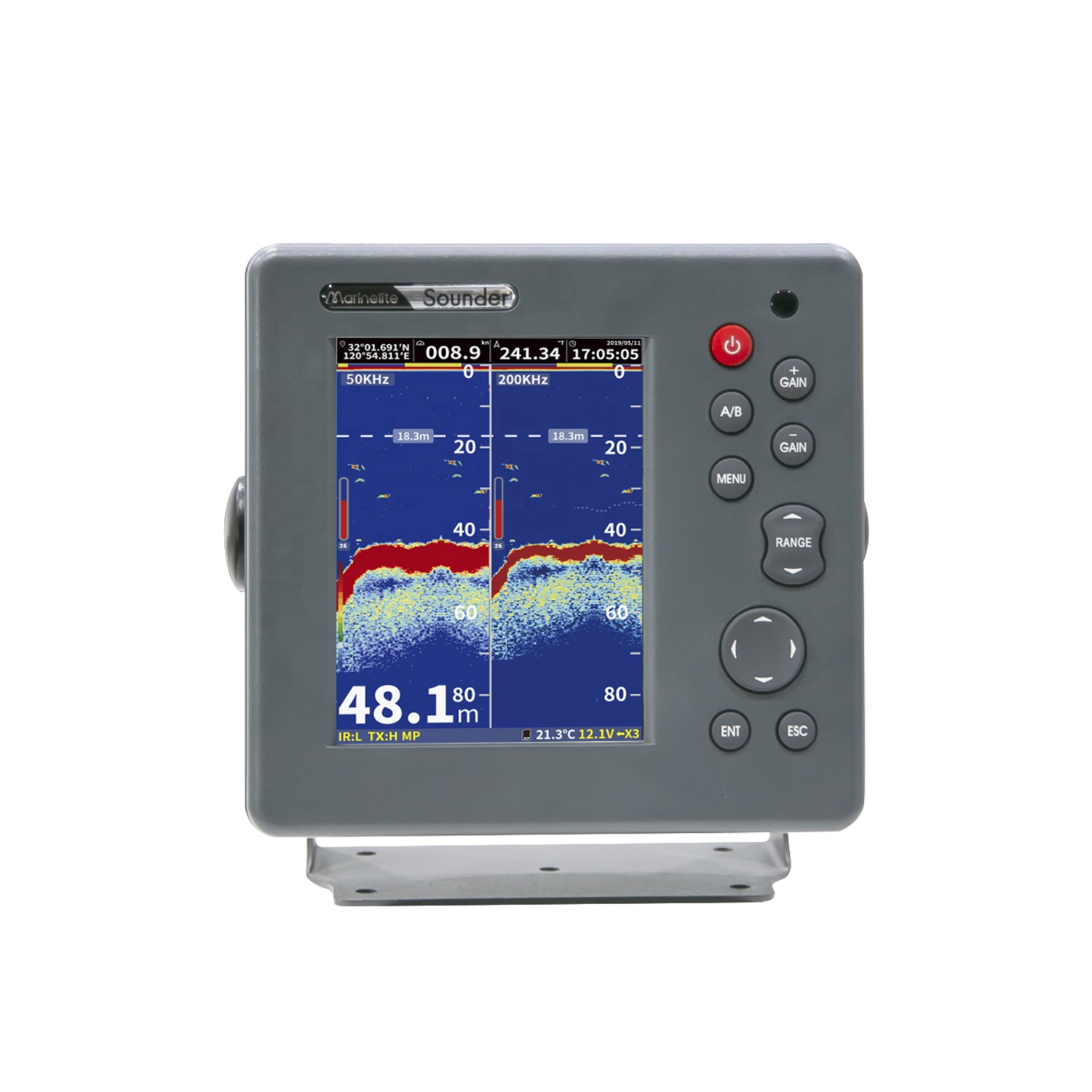 Commercial 6-inch Fish Finder  - Fishing Boat Depth Finder recensie en prijs