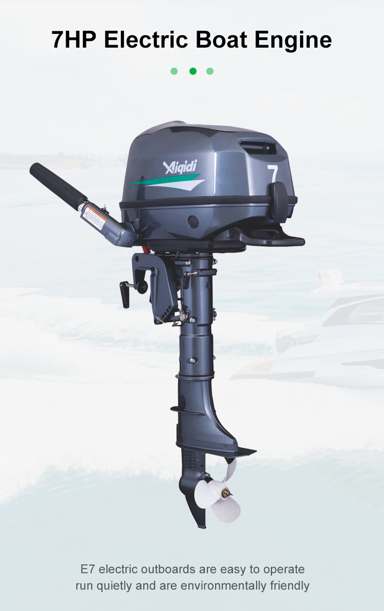 AIQIDI E7 7HP Boat Motor Water - Fishing Boat Outboard Motor recensie en prijs
