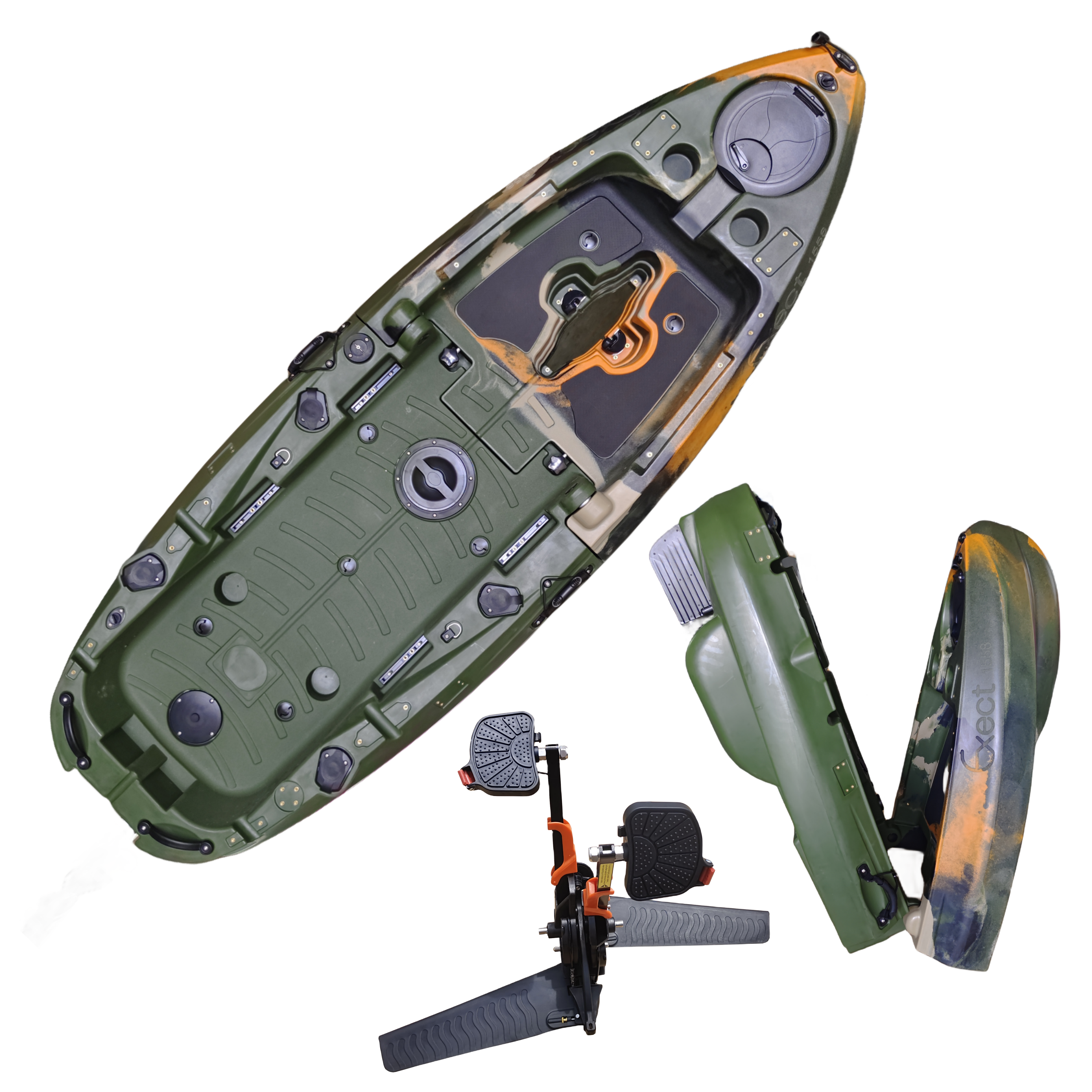 Plastic Kayak Pedal Kayak Fish - Fishing Boat Aluminum recensie en prijs