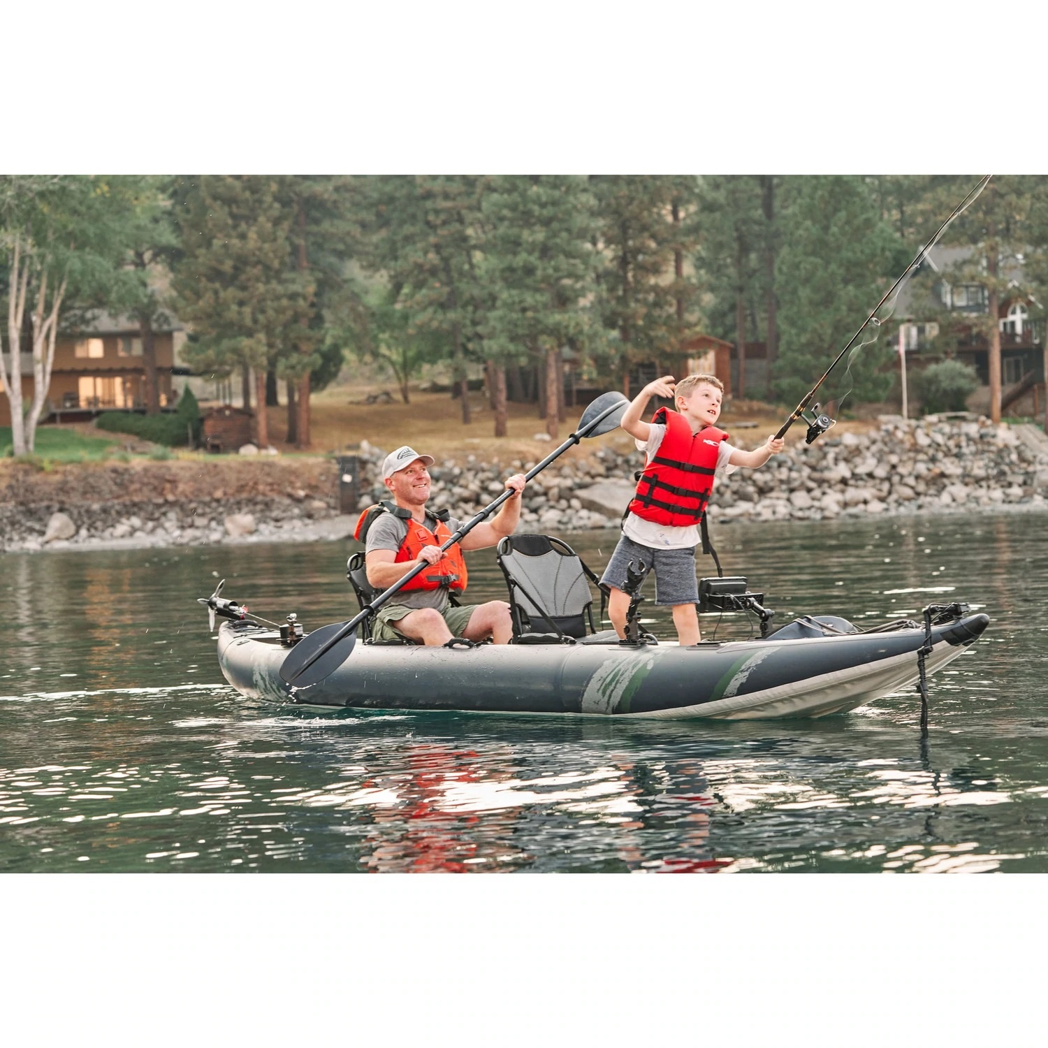 Airo Inflatable Fishing Kayak  - Fishing Boat Seat recensie en prijs