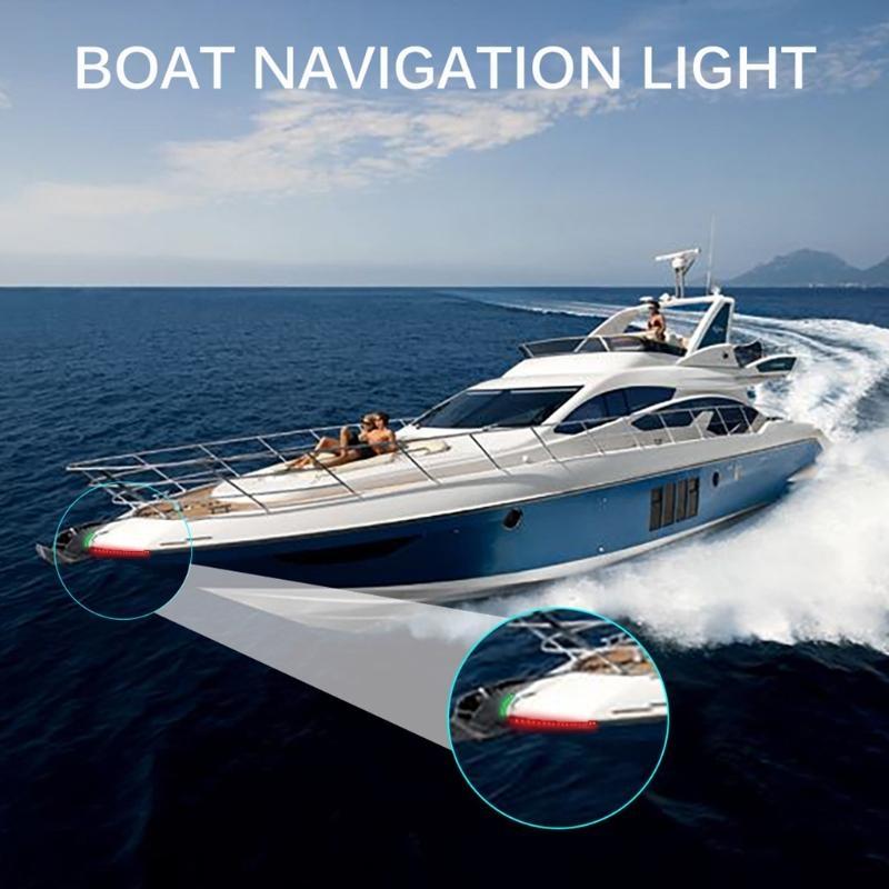 652F 2Pcs LED Boat Navigation  - Fishing Boat Navigation Light recensie en prijs