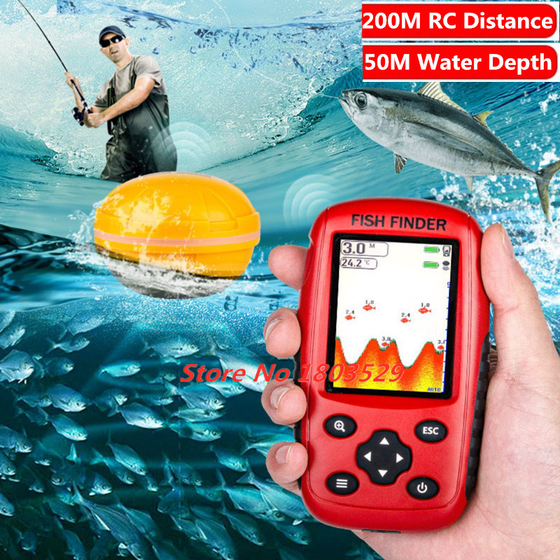 Update 200M Portable Sonar Fis - Fishing Boat Depth Finder recensie en prijs