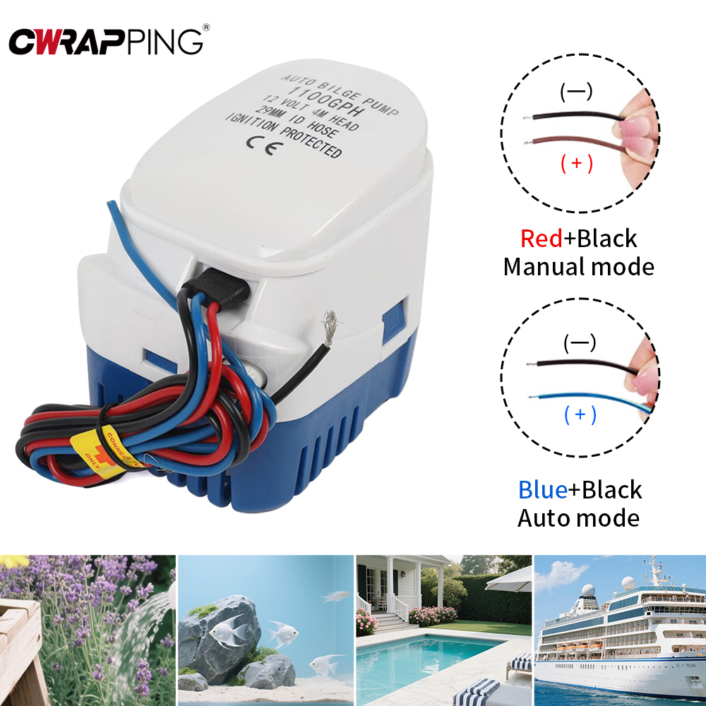 Car RV Bilge Pump for Boats Ac - Fishing Boat Bilge Pump recensie en prijs