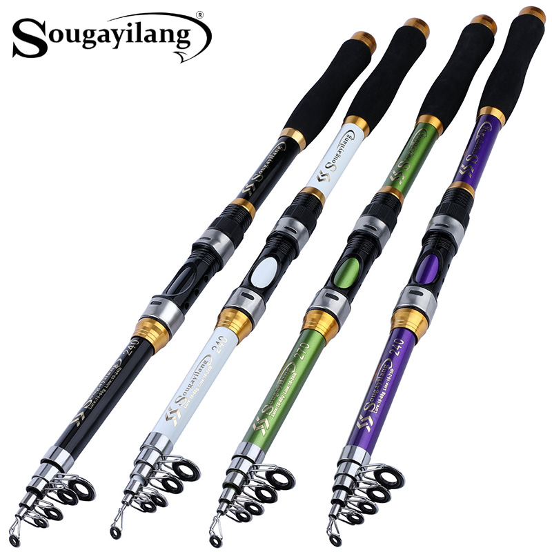 Sougayilang 4 Colors Telescopi - Fishing Boat Fiberglass recensie en prijs