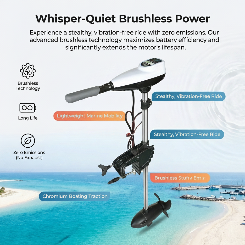 240LBS 300LBS High Thrust Brus - Fishing Boat Trolling Motor recensie en prijs