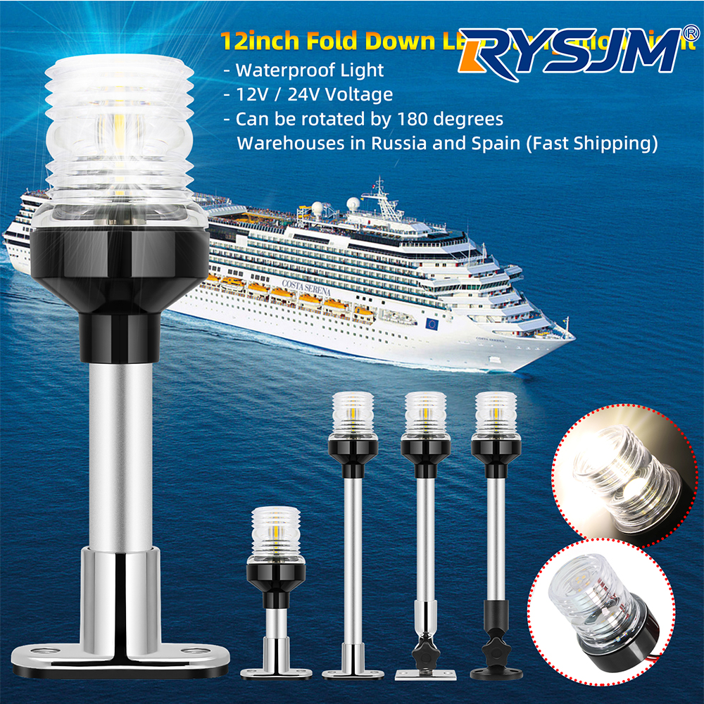 6/12inch LED Fold Yacht Naviga - Fishing Boat Paddle recensie en prijs