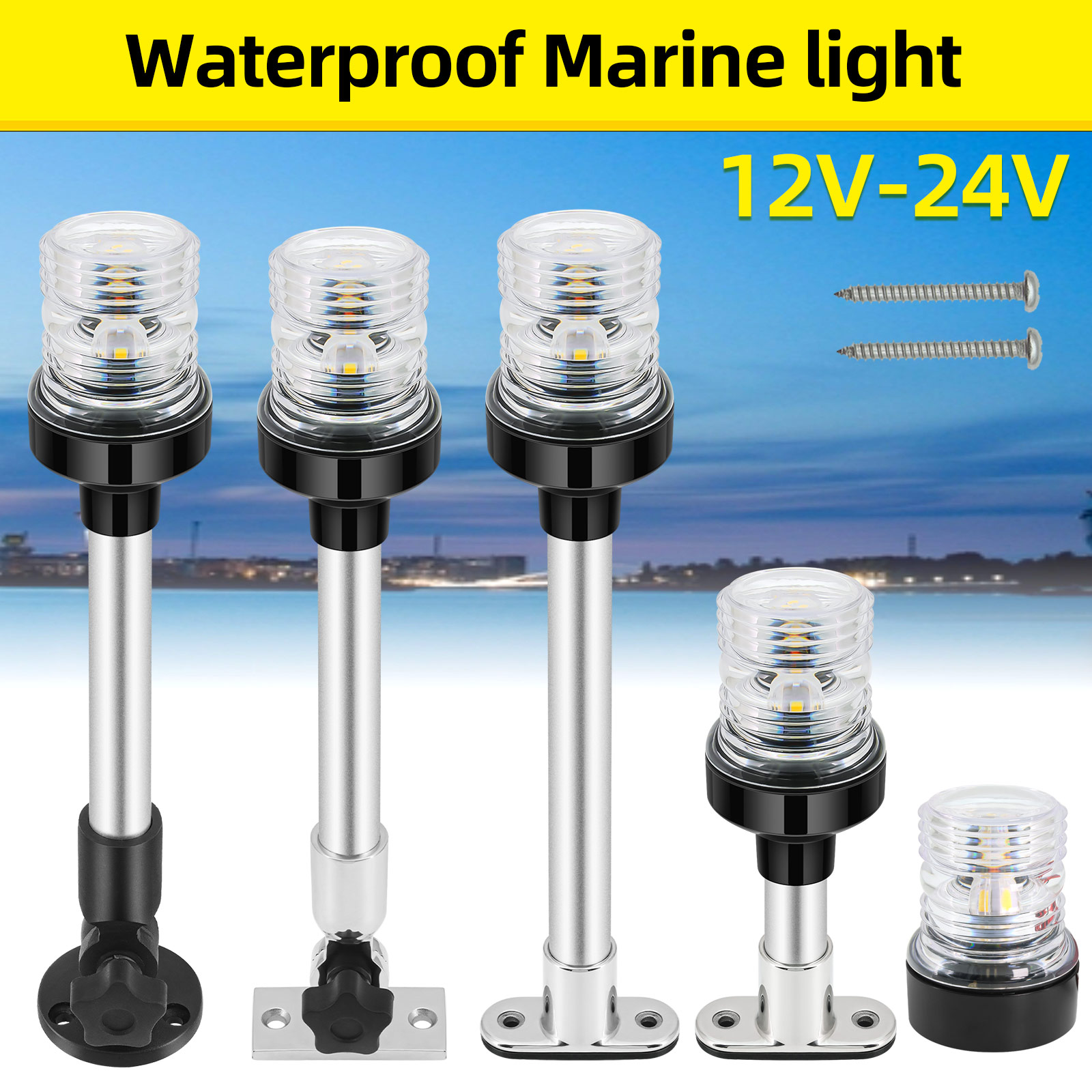 6/12inch LED Fold Yacht Naviga - Fishing Boat Paddle recensie en prijs