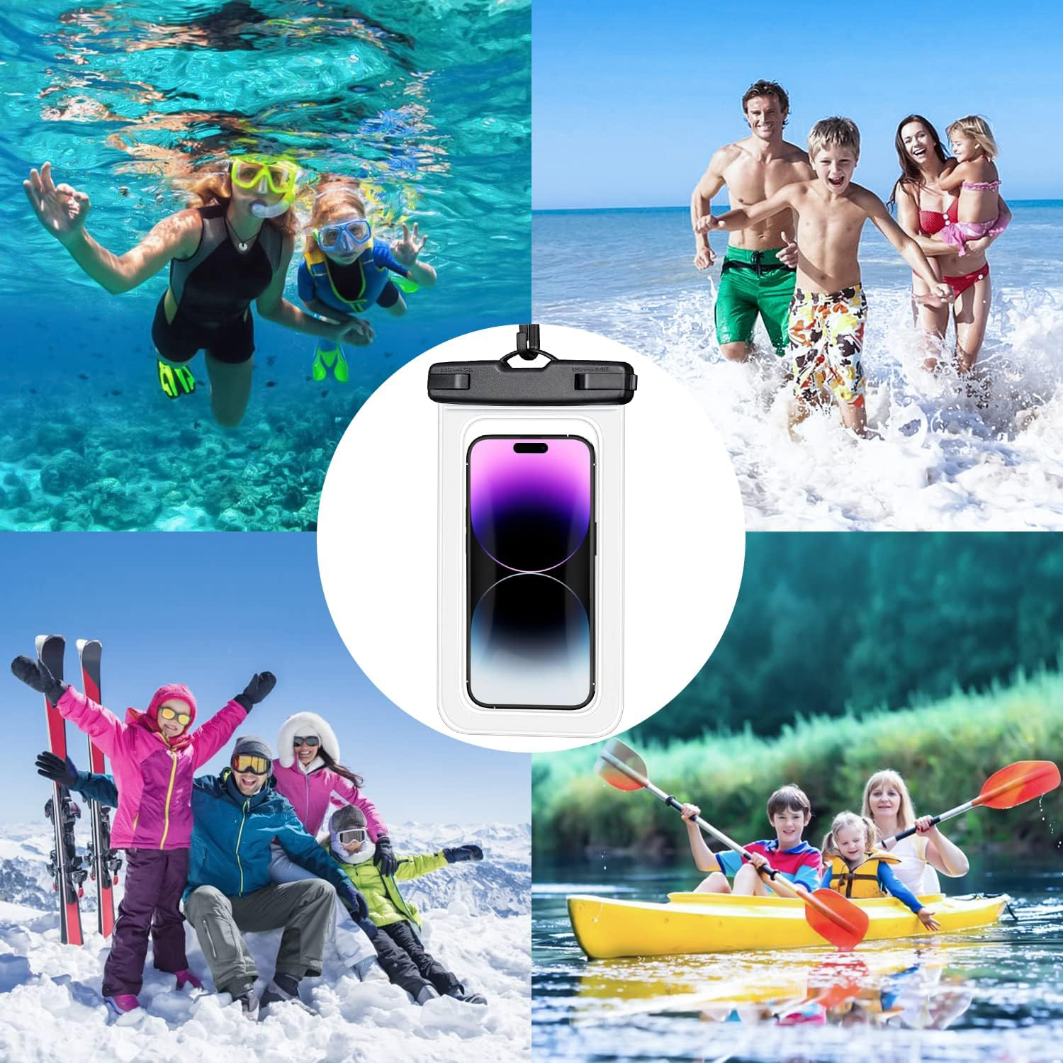 Waterproof Phone Case Swimming - Fishing Boat Cover recensie en prijs