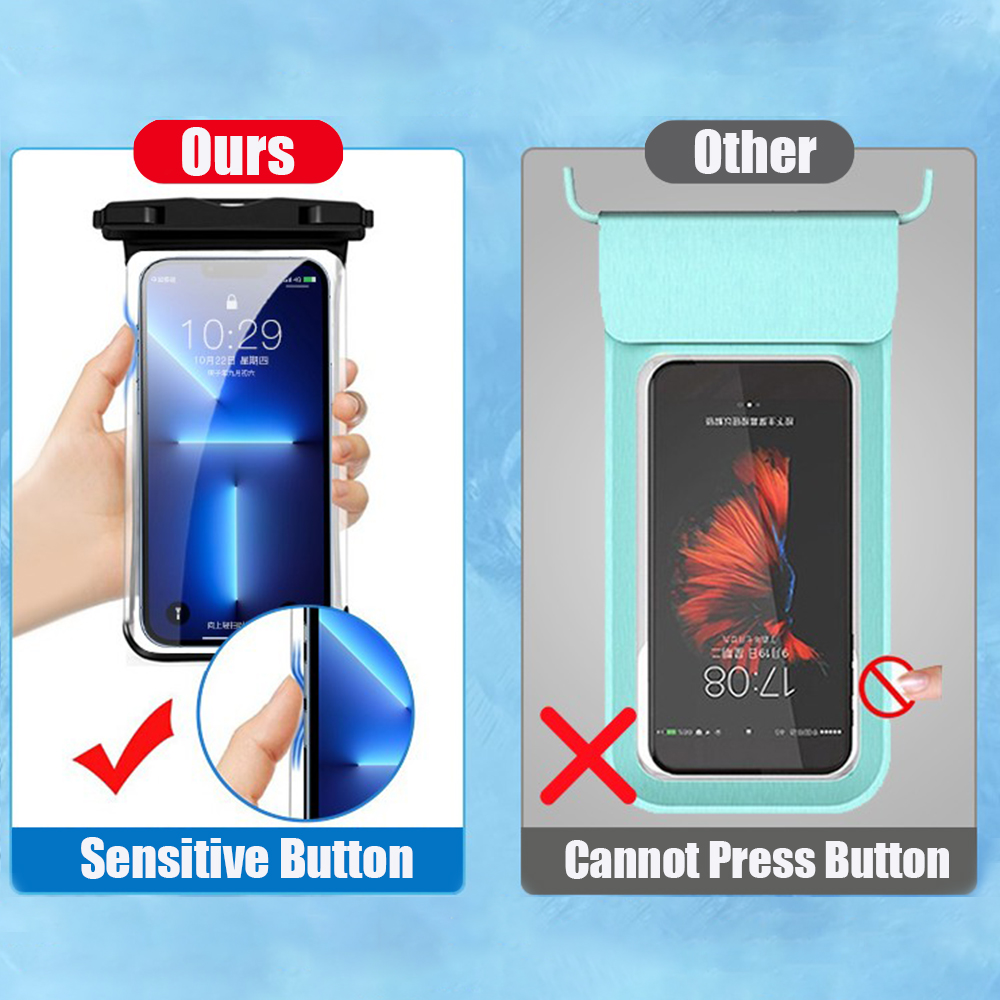Waterproof Phone Case Swimming - Fishing Boat Cover recensie en prijs
