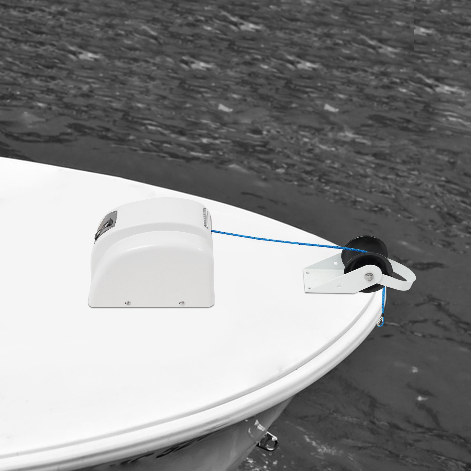 12V Electric Anchor Winch 45LB - Fishing Boat Anchor Winch recensie en prijs