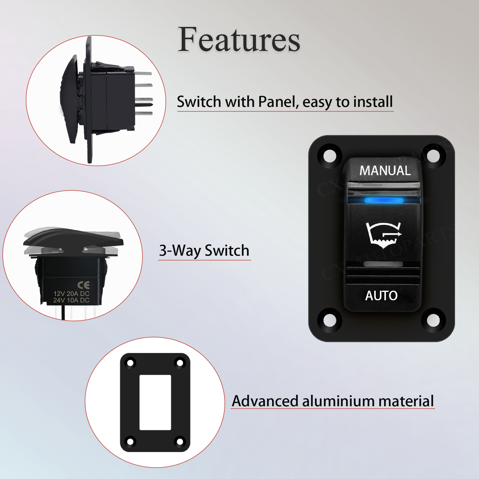 3 Way Bilge Pump Rocker Switch - Fishing Boat Bilge Pump recensie en prijs