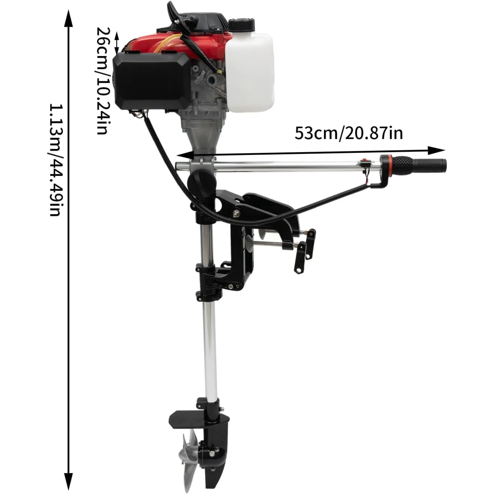 4-Stroke 4HP Boat Outboard Mot - Fishing Boat Outboard Motor recensie en prijs