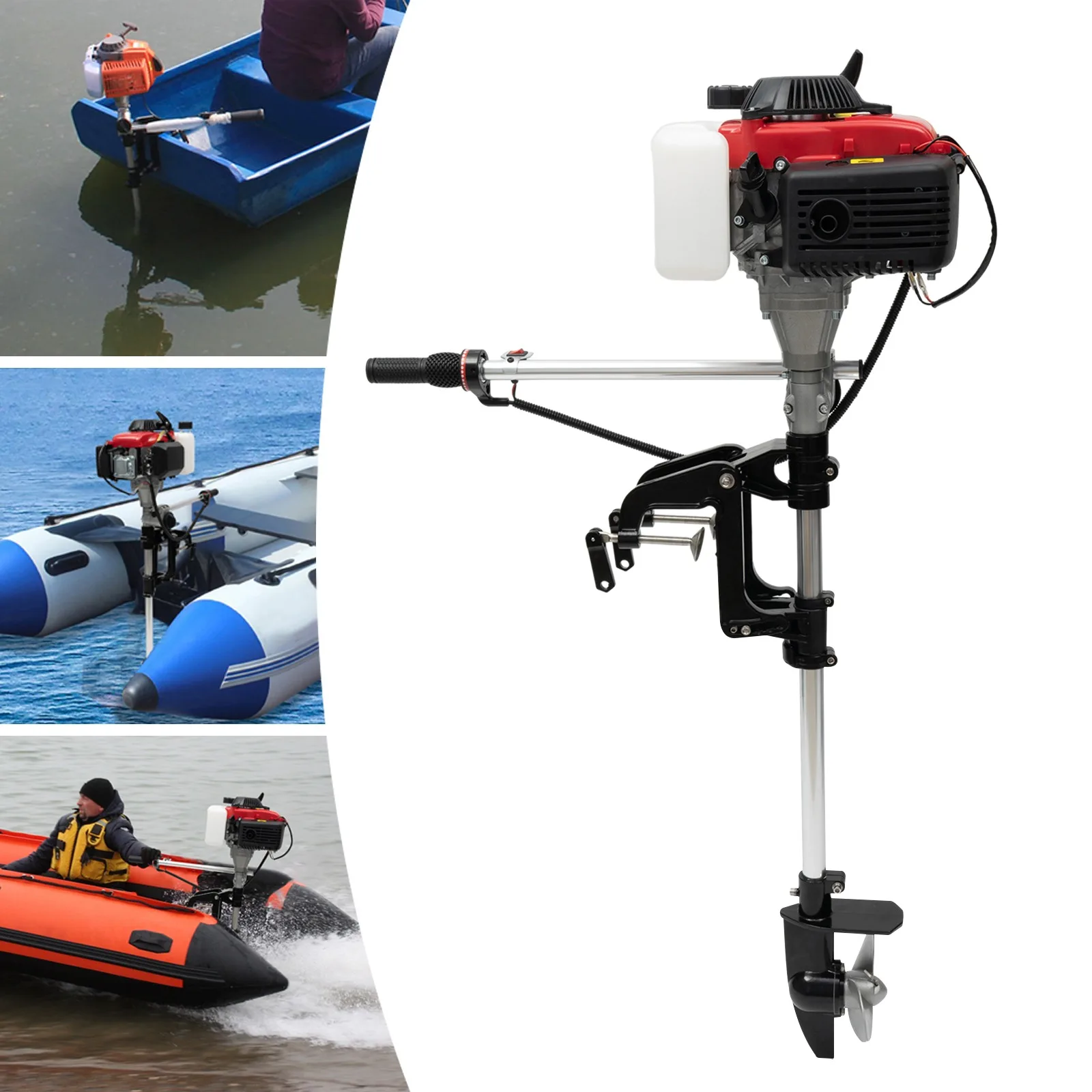 4-Stroke 4HP Boat Outboard Mot - Fishing Boat Outboard Motor recensie en prijs