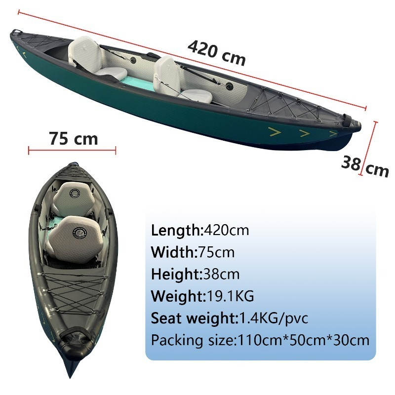 New Design 4.2m Portable Infla - Fishing Boat Inflatable recensie en prijs