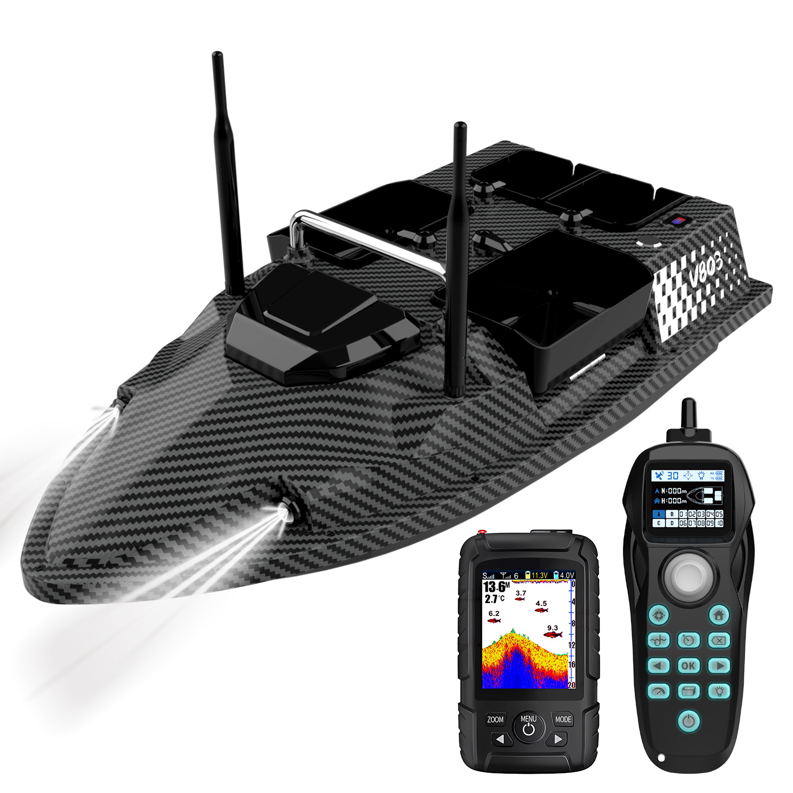 V803Pro GPS Enabled Remote Con - Fishing Boat Gps recensie en prijs