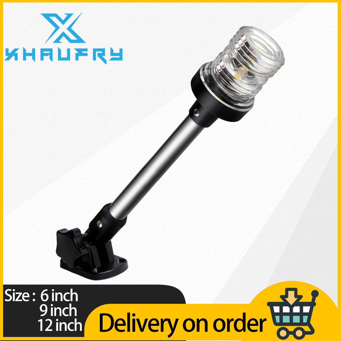 360 Degree White LED Fold Down - Fishing Boat Anchor recensie en prijs