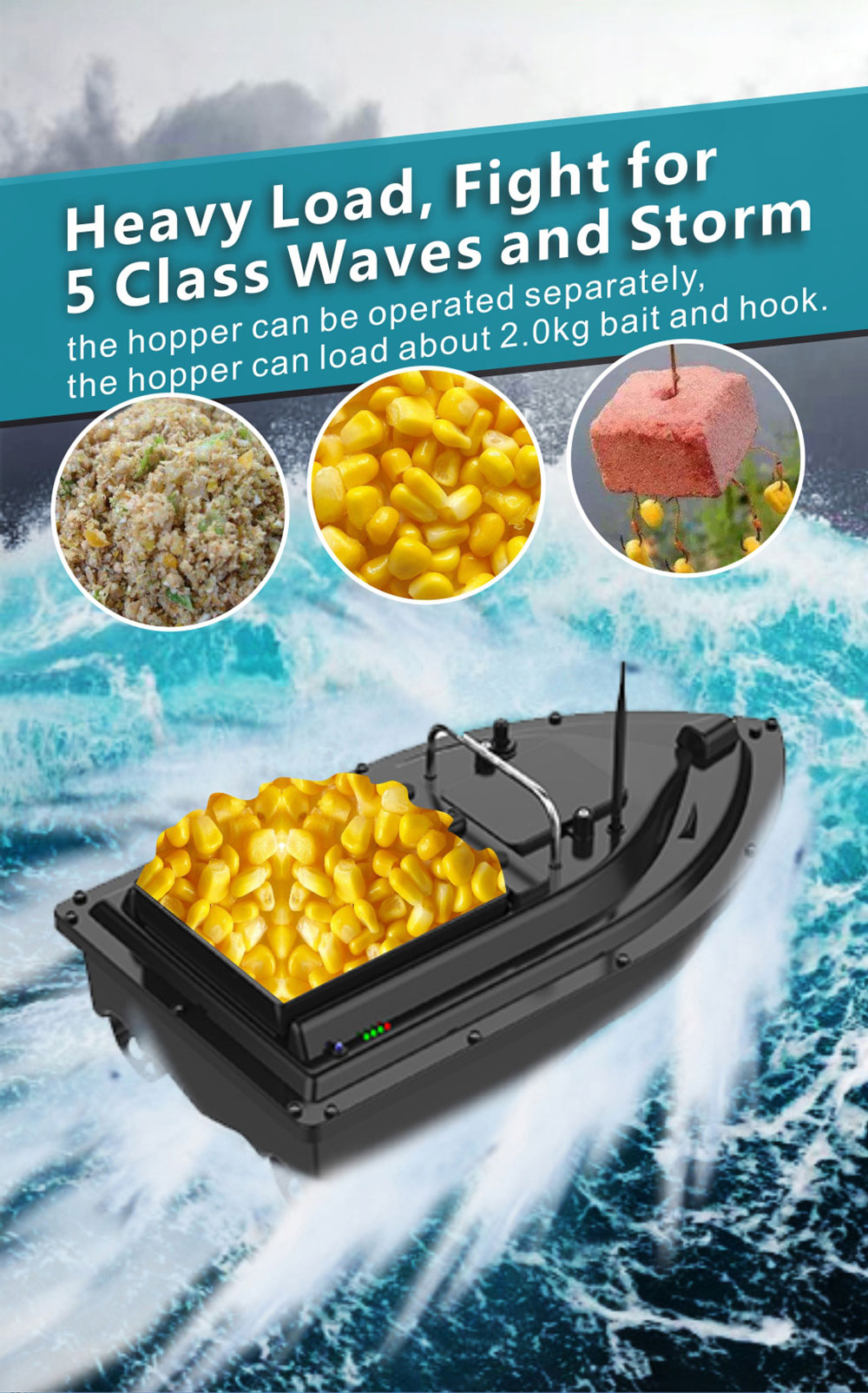 Bait Boat With GPS Positioning - Fishing Boat Gps recensie en prijs