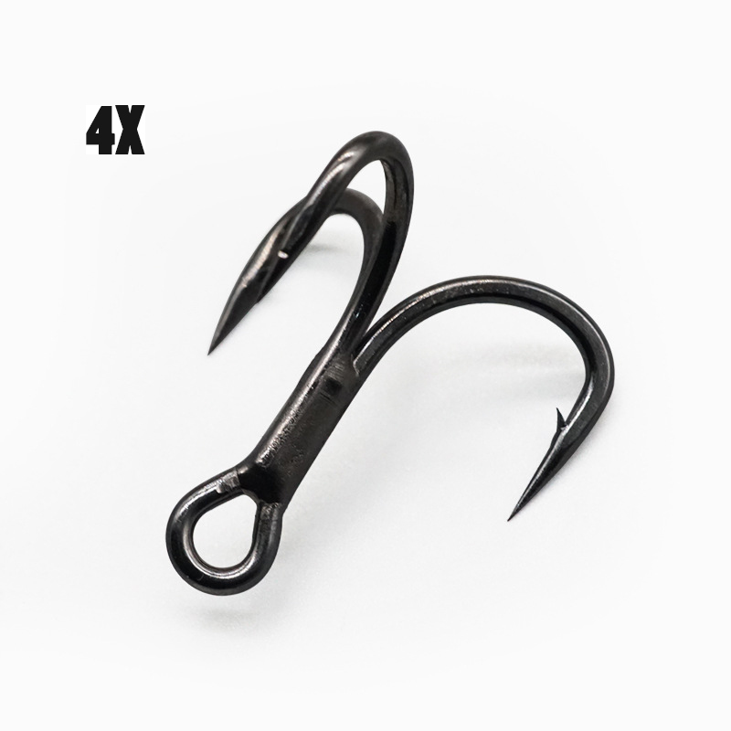 100Pcs Fishhooks 4X Strong Tre - Fishing Boat Anchor recensie en prijs