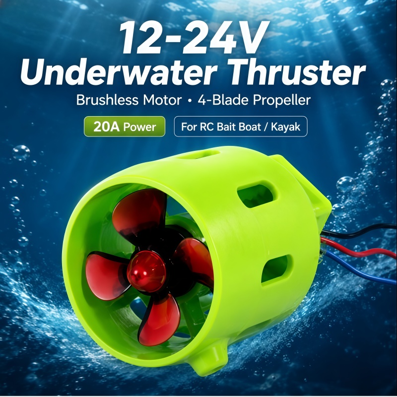12-24V 20A Brushless Underwate - Fishing Boat Trolling Motor recensie en prijs