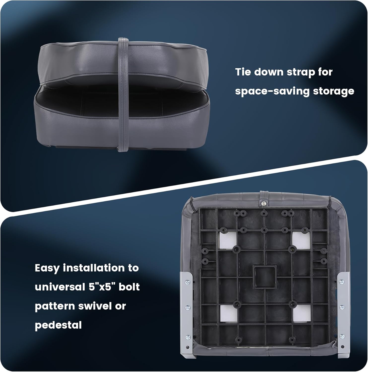 2 Pack Folding Boat Seats, Hig - Fishing Boat Seat recensie en prijs