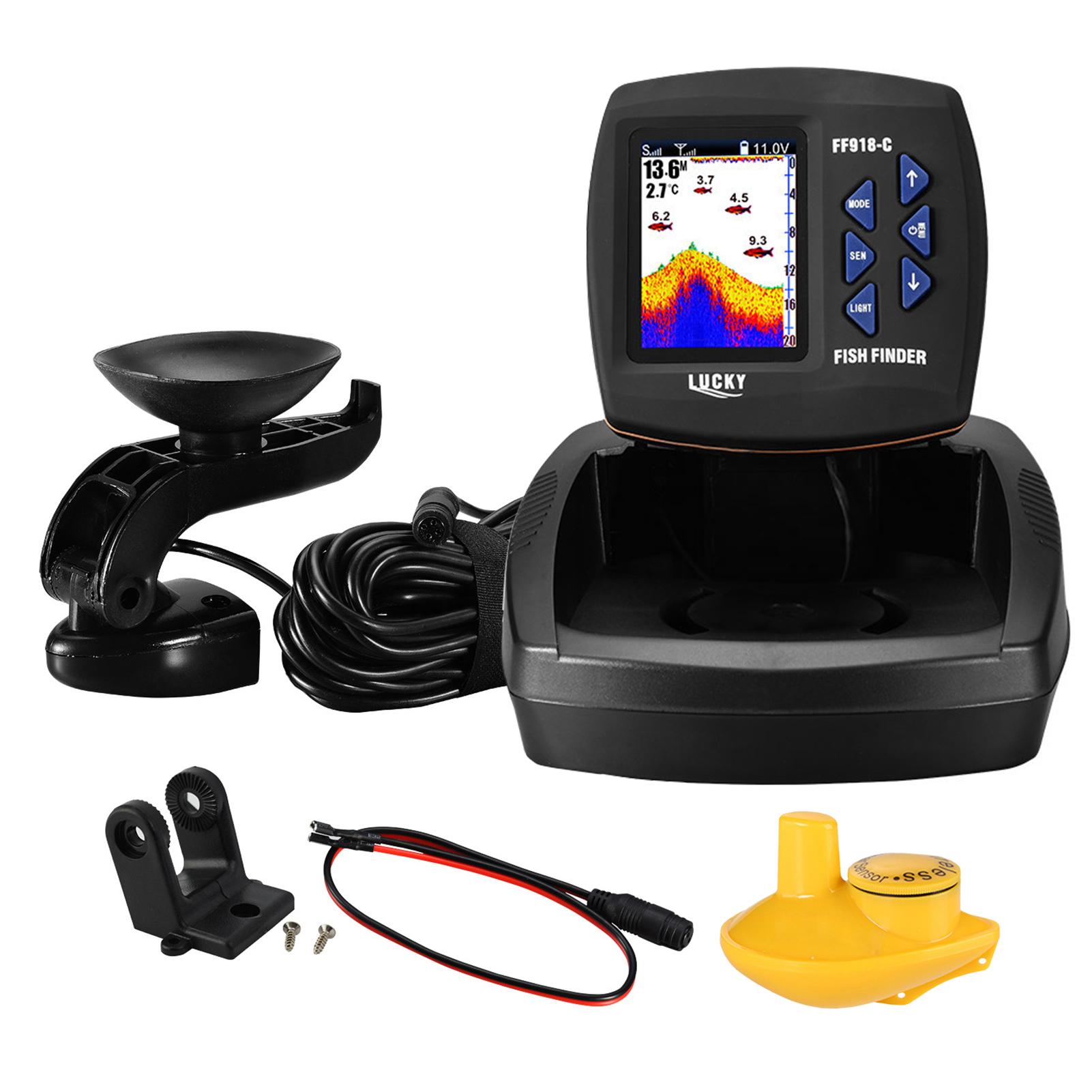Portable Fish Finder Wireless  - Fishing Boat Depth Finder recensie en prijs