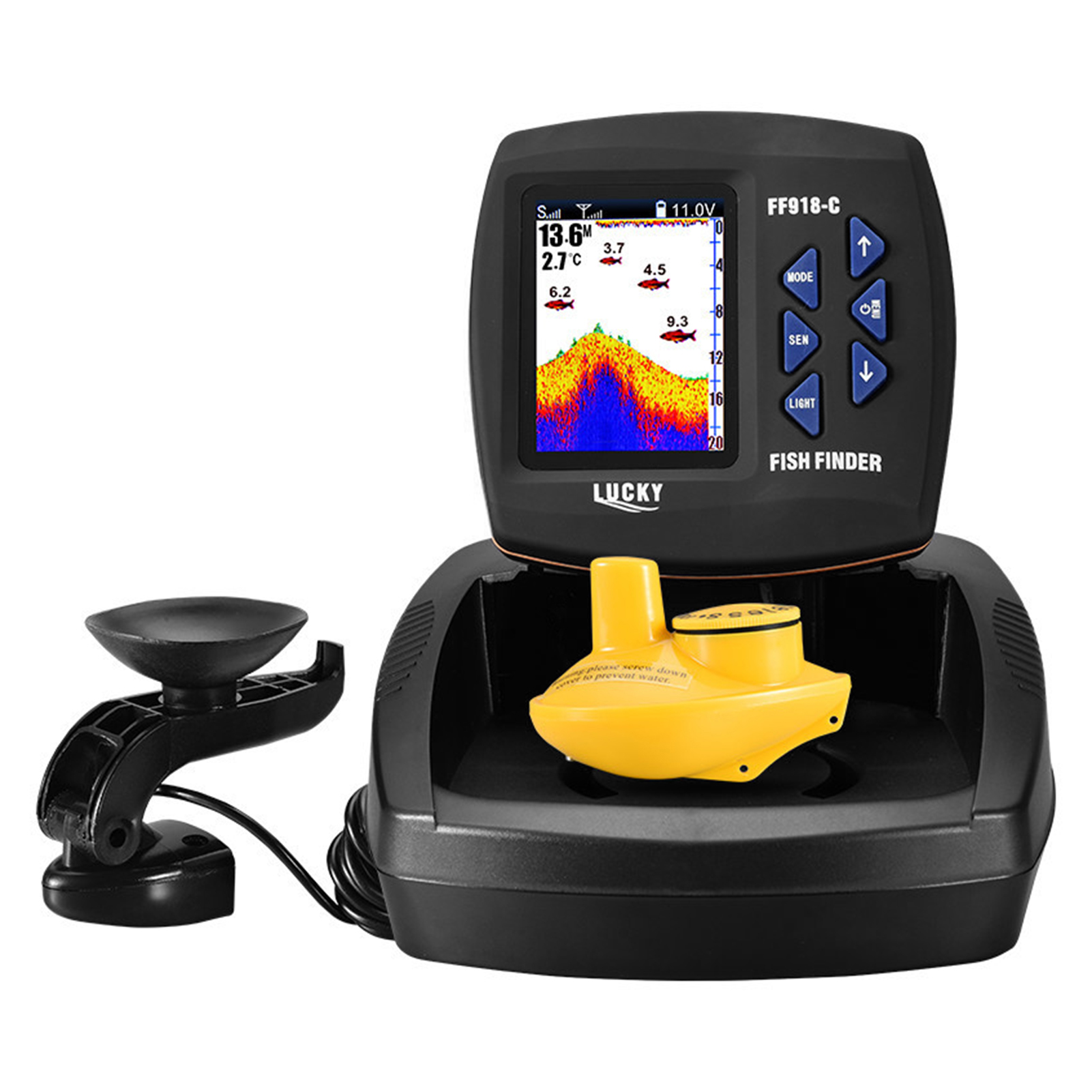 Portable Fish Finder Wireless  - Fishing Boat Depth Finder recensie en prijs