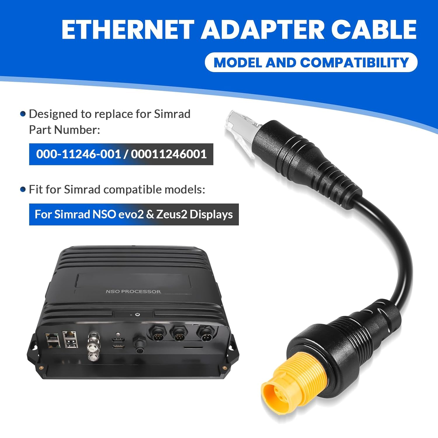 RJ45 to 5-Pin Marine Ethernet  - Fishing Boat Trailer recensie en prijs