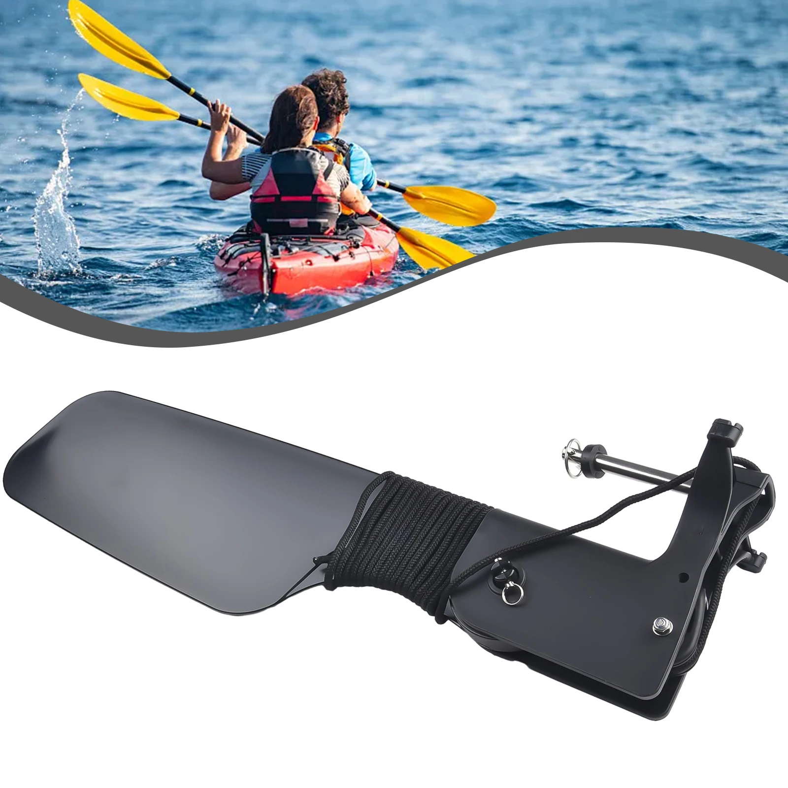 For Kayak Big Tail Rudder with - Fishing Boat Steering Wheel recensie en prijs