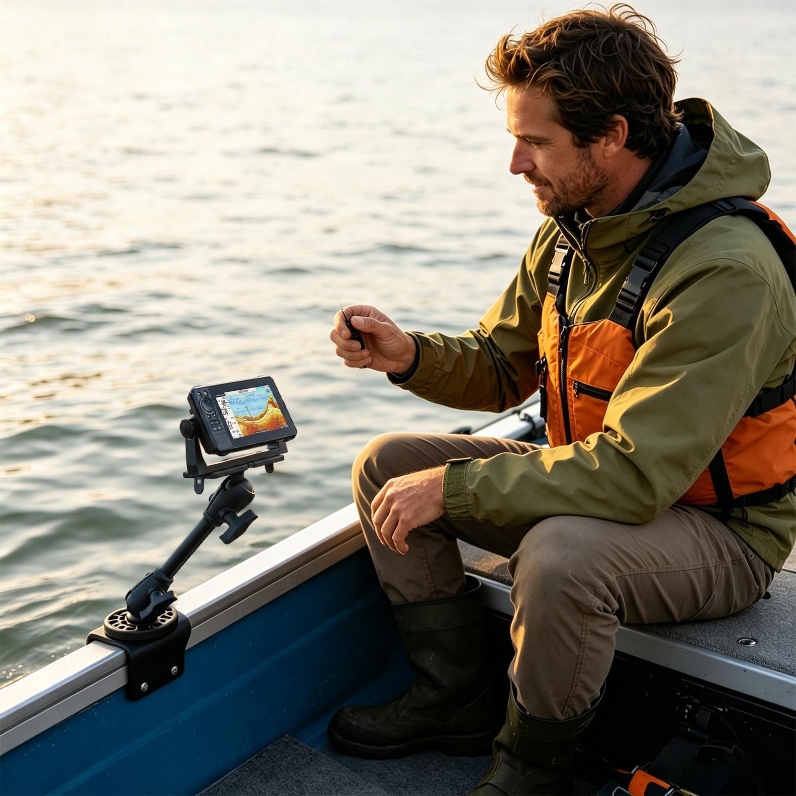 Fish Finder Transducer Mount 3 - Fishing Boat Depth Finder recensie en prijs