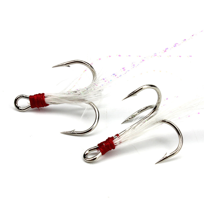 5pcs 4#6#Tied hair three ancho - Fishing Boat Anchor recensie en prijs