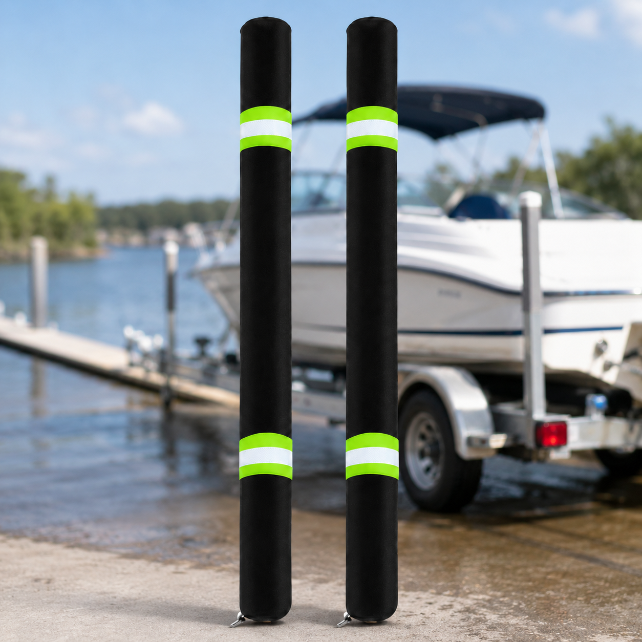 2Pcs Boat Trailer Guide Pole C - Fishing Boat Trailer recensie en prijs
