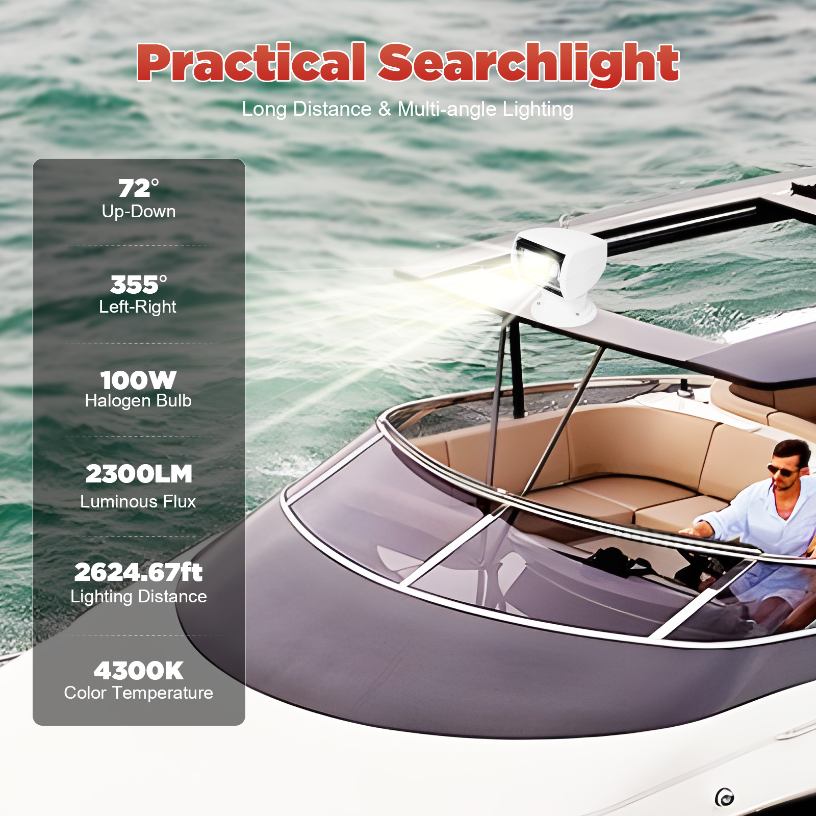 Spotlight Marine Spot Light Bo - Fishing Boat Trailer recensie en prijs