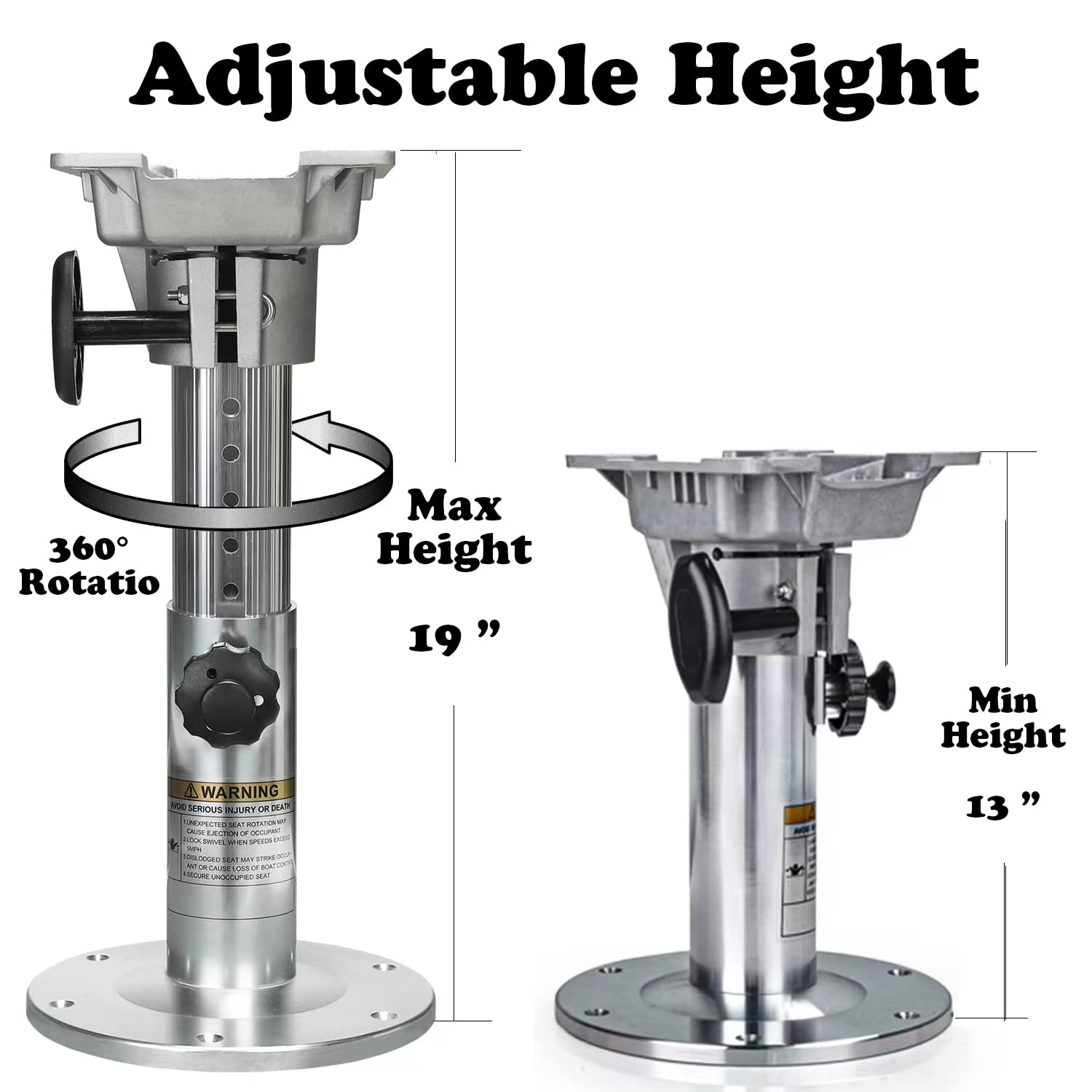 Adjustable Aluminum Boat Seat  - Fishing Boat Seat recensie en prijs